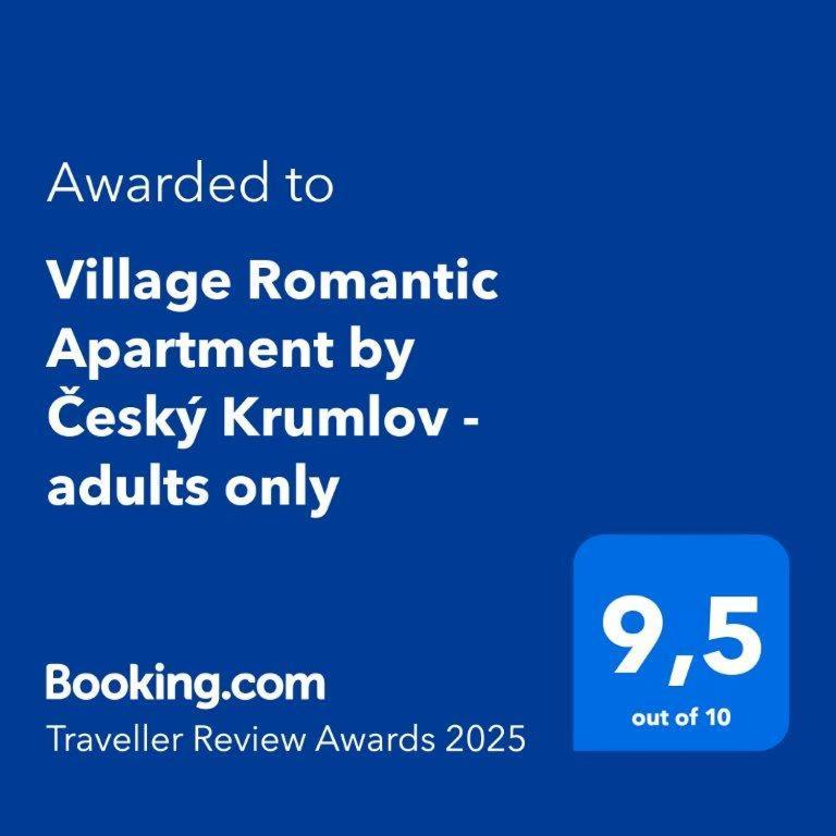 Village Romantic Apartments Near Cesky Krumlov (Adults Only) Strizov Exterior foto
